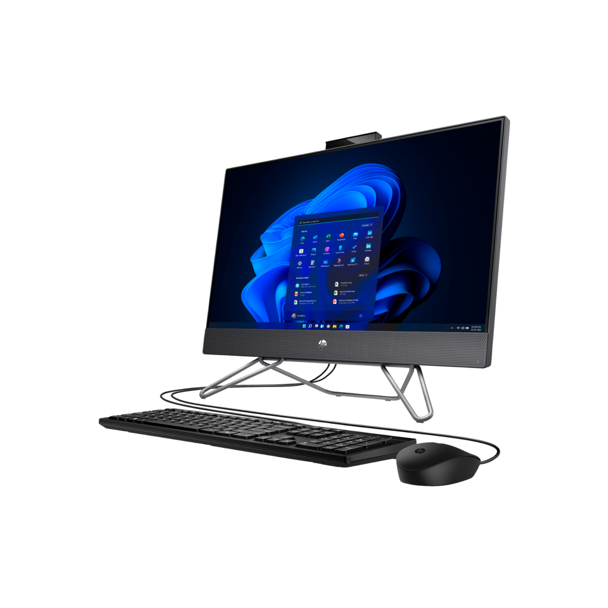 Komputer AiO HP ProOne 240 G9 i3-1215U 23.8'' FHD 16GB 512GB SSD Wi-Fi Bluetooth Win 11 Pro Czarny.