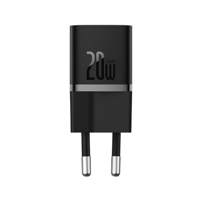 Ładowarka Baseus GaN5 Fast Charger mini 1C 20W Czarny