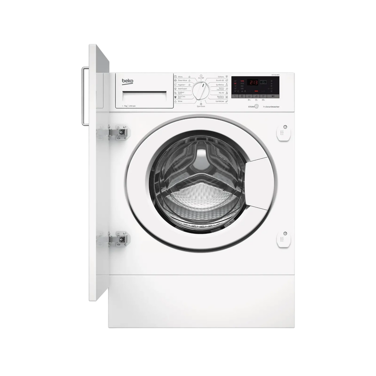 Pralka do zabudowy Beko WITC 7612 B0W 7kg 1200rpm.