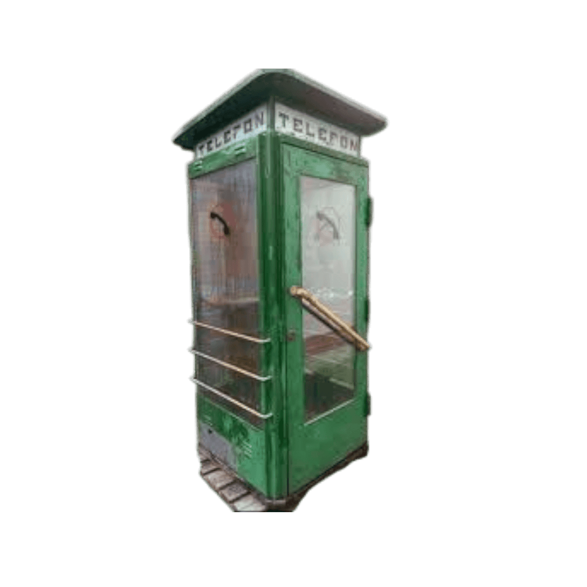 Budka telefoniczna.