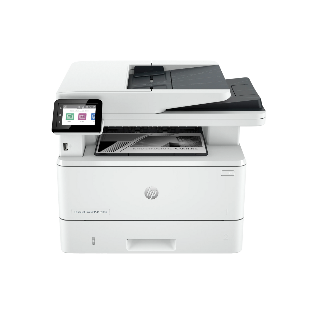 Urządzenie wielofunkcyjne laserowe HP LaserJet Pro MFP 4102FDN.