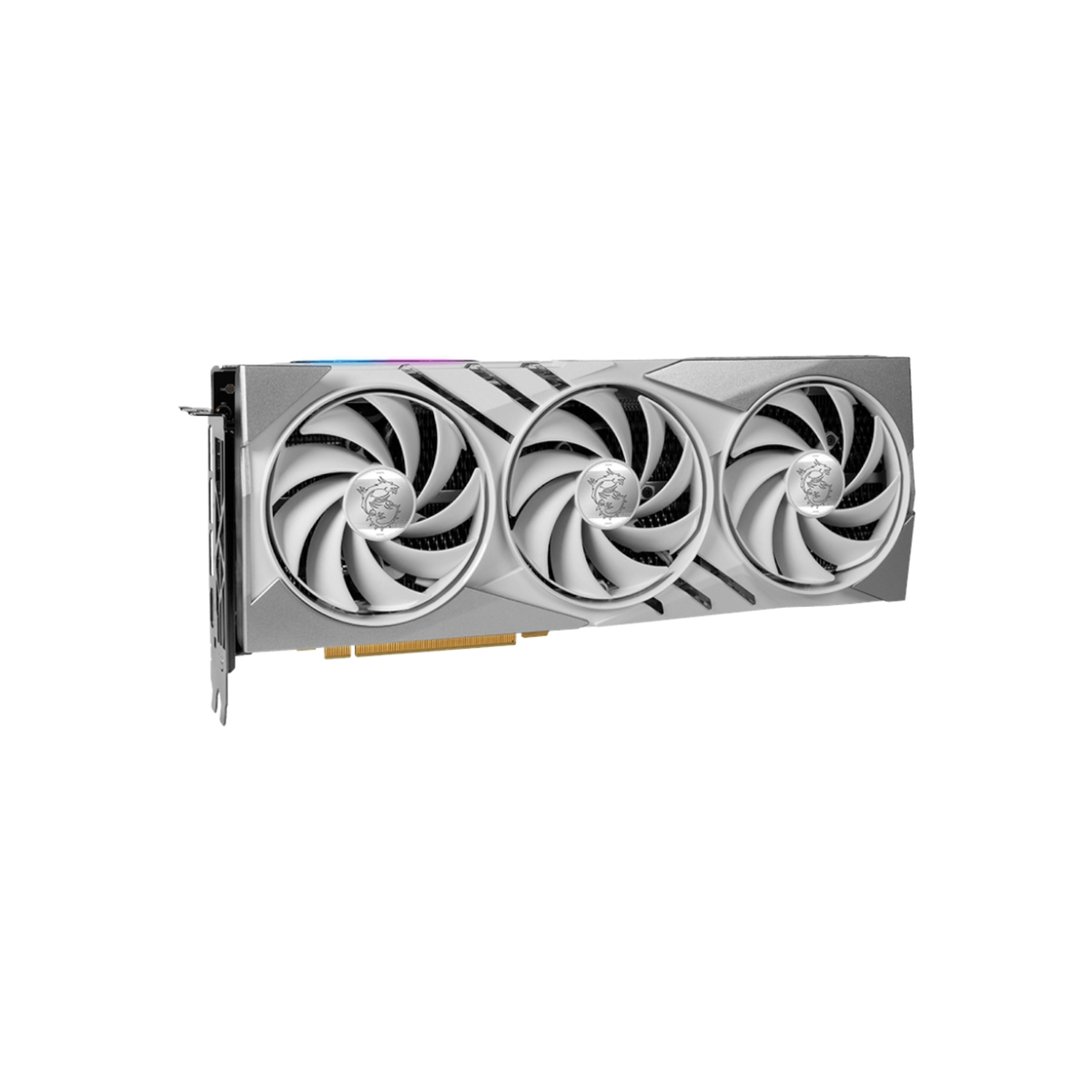 Karta graficzna MSI GeForce RTX 4070 SUPER GAMING X SLIM WHITE 12GB GDDR6X.