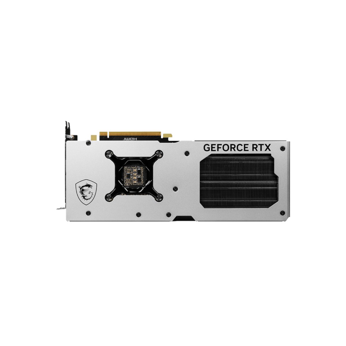 Karta graficzna MSI GeForce RTX 4070 SUPER GAMING X SLIM WHITE 12GB GDDR6X.