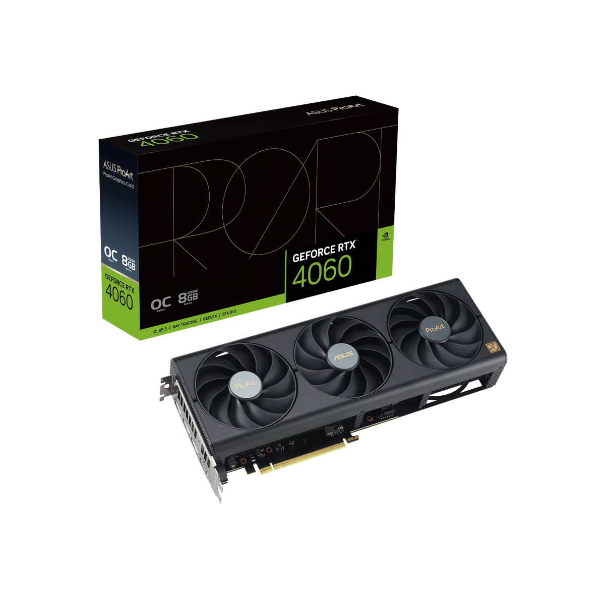 Karta graficzna Asus ProArt GeForce RTX 4060 OC 8GB GDDR6.