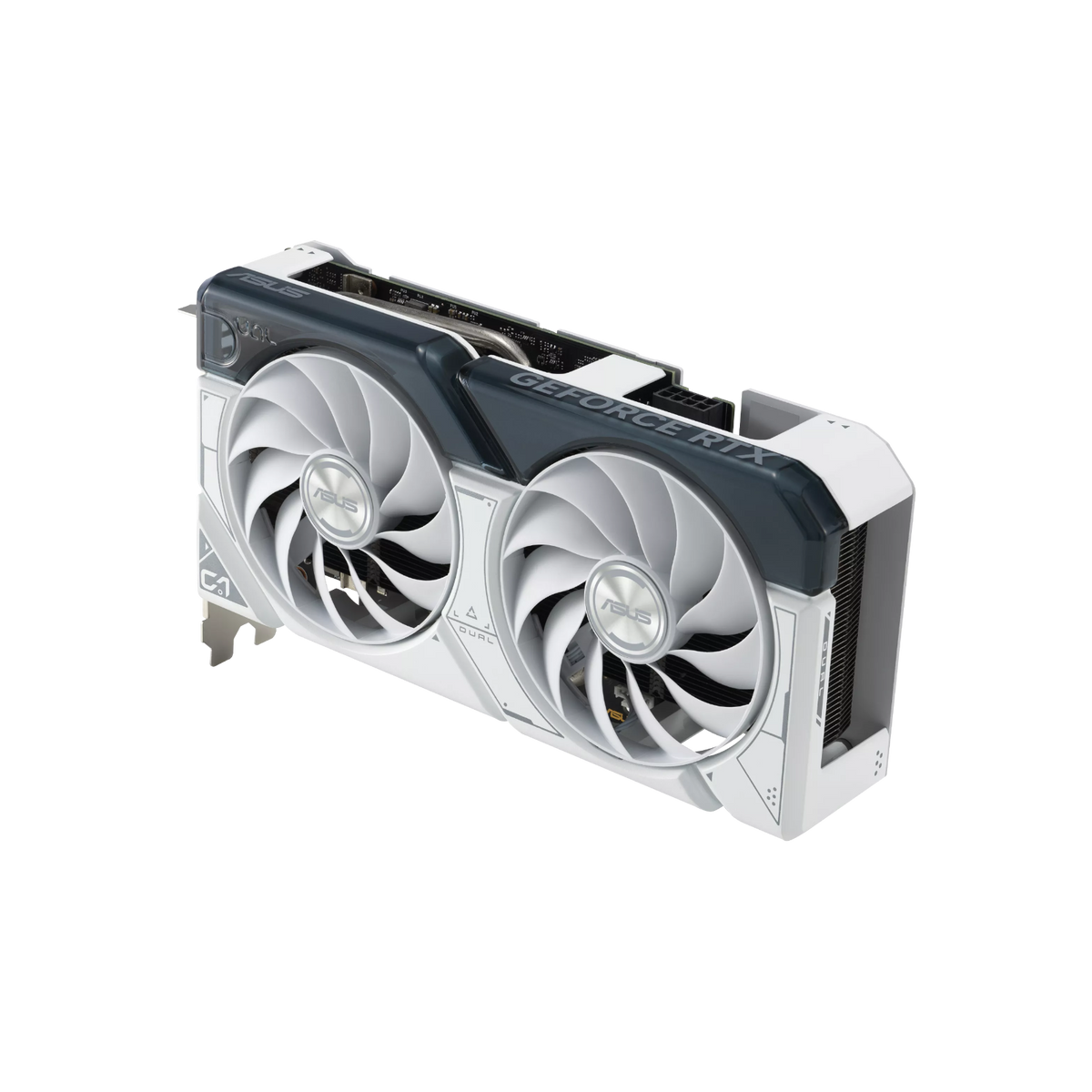 Karta graficzna Asus Dual GeForce RTX 4060 White OC 8GB GDDR6.