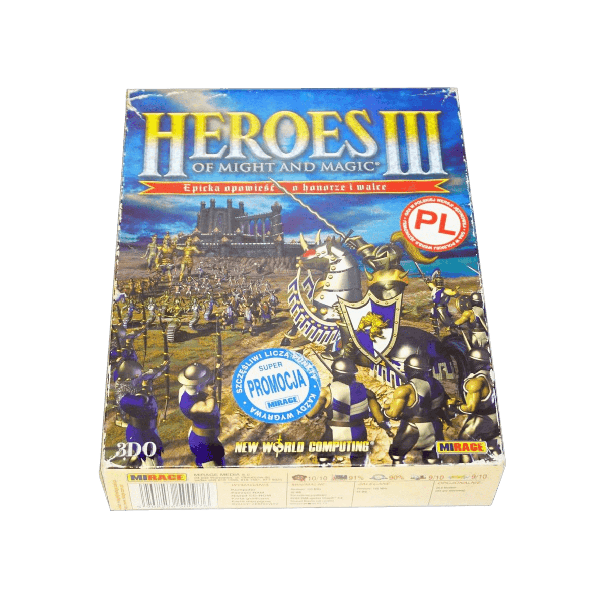 Heroes of Might and Magic 3 Big Box.