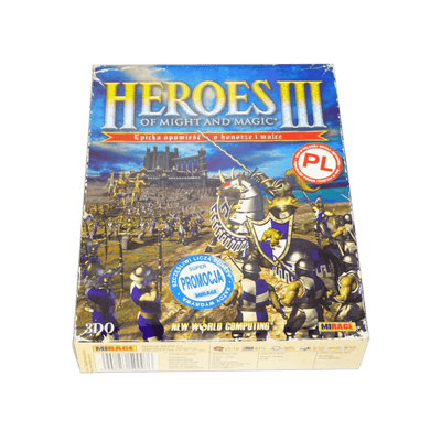 Heroes of Might and Magic 3 Big Box.