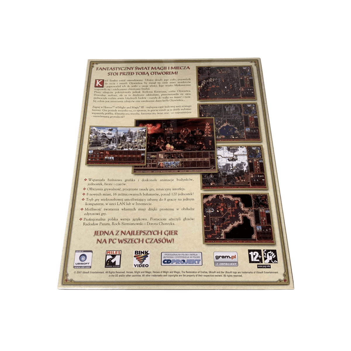 Heroes of Might and Magic 3 Big Box.