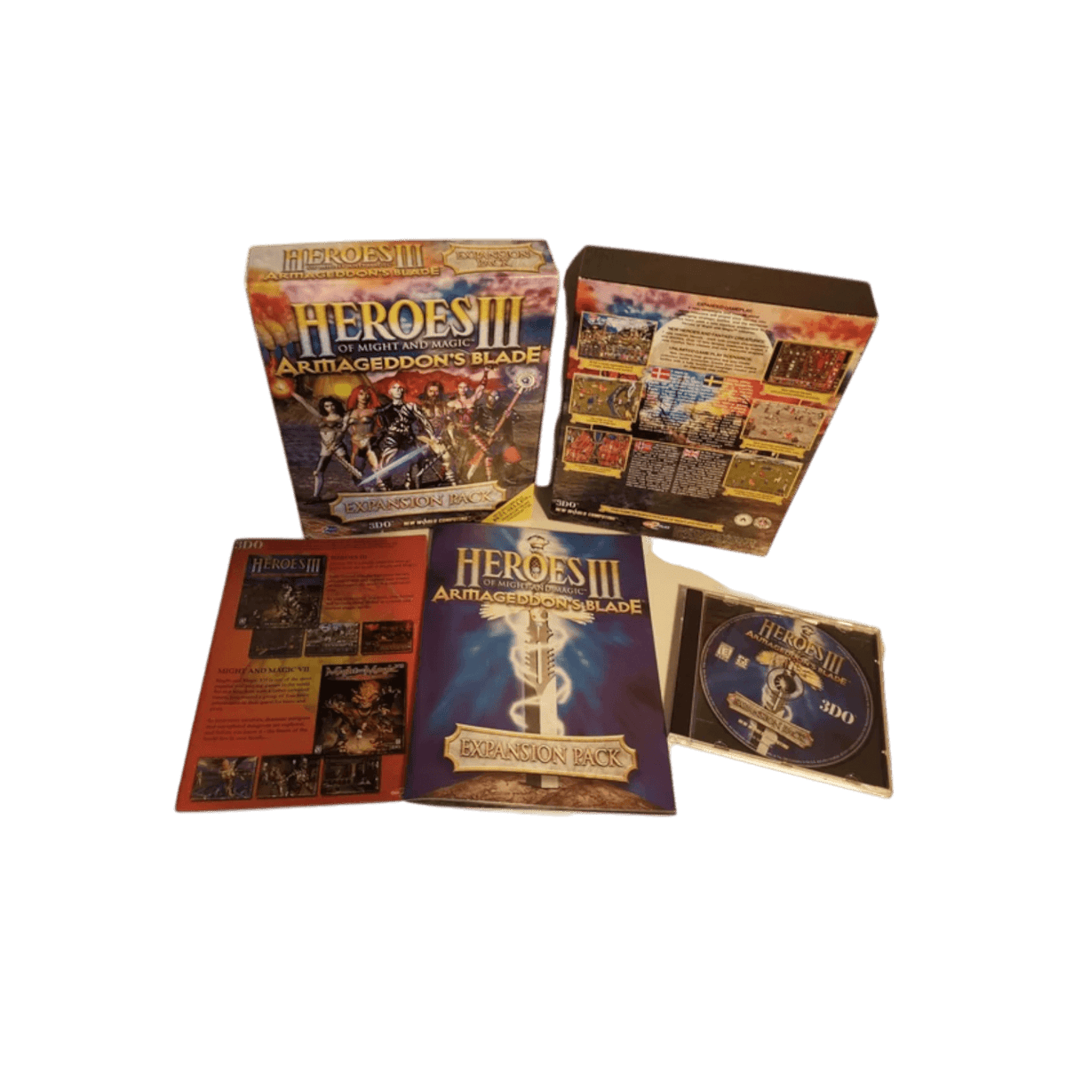 Heroes of Might and Magic 3 Big Box.
