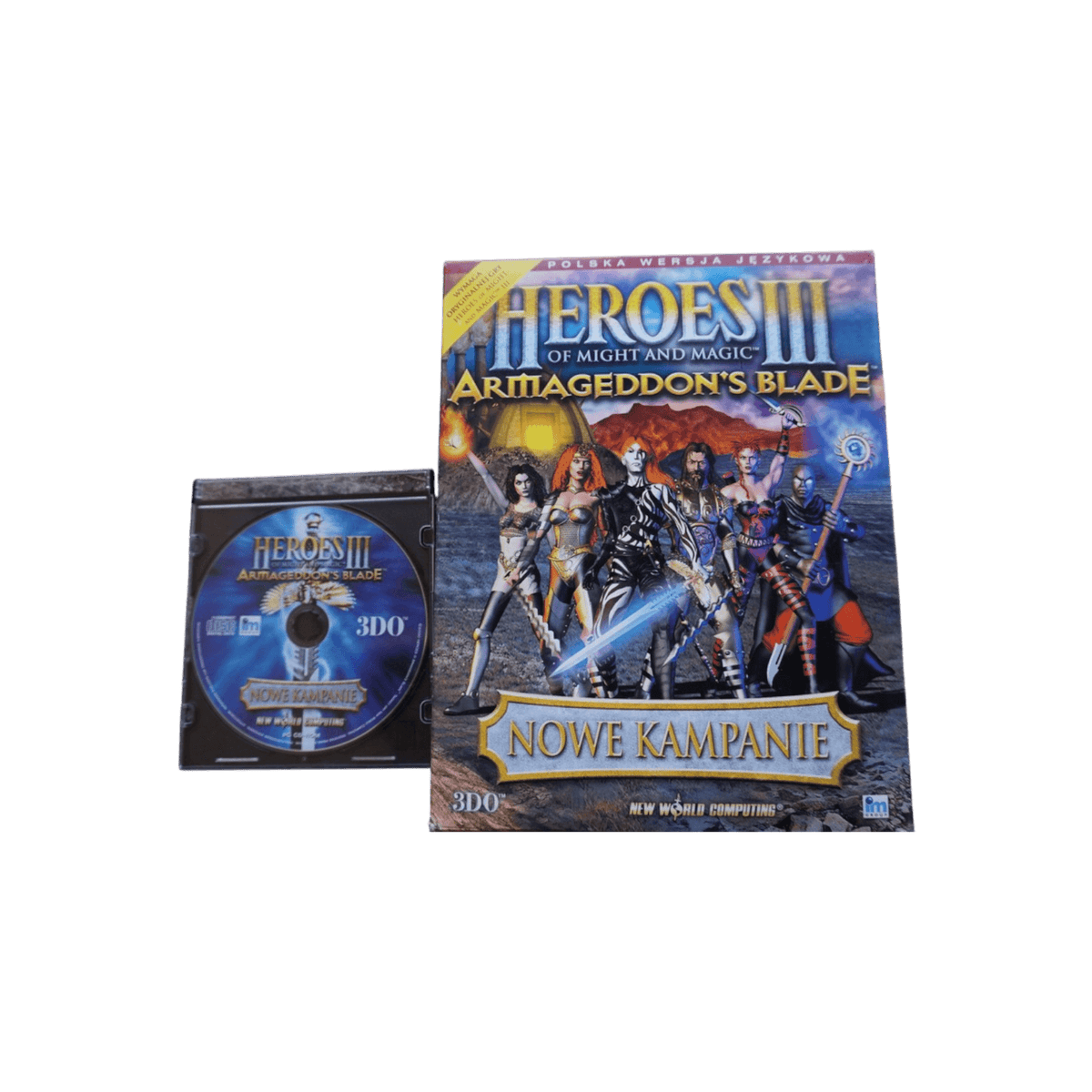 Heroes of Might and Magic 3 Big Box.