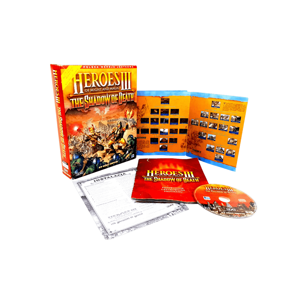 Heroes of Might and Magic 3 Big Box.