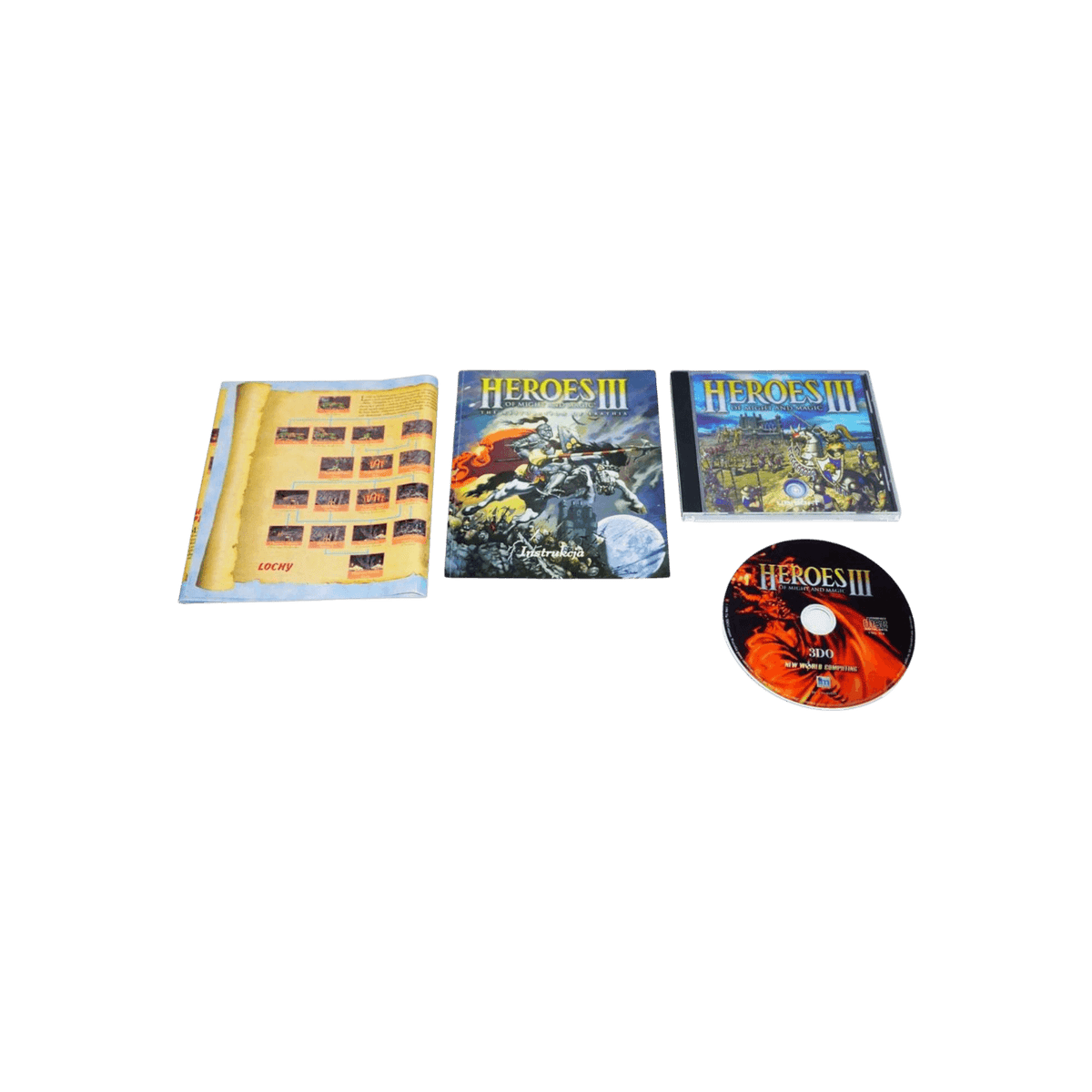 Heroes of Might and Magic 3 Big Box.