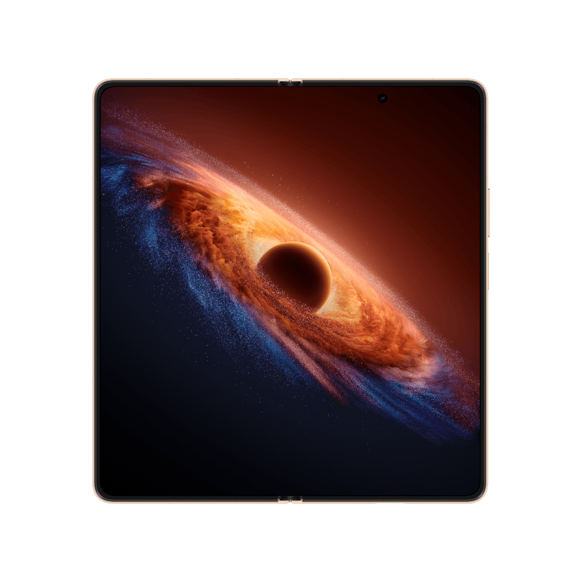 Smartfon HONOR Magic V6 Złoty Rozłożony Front