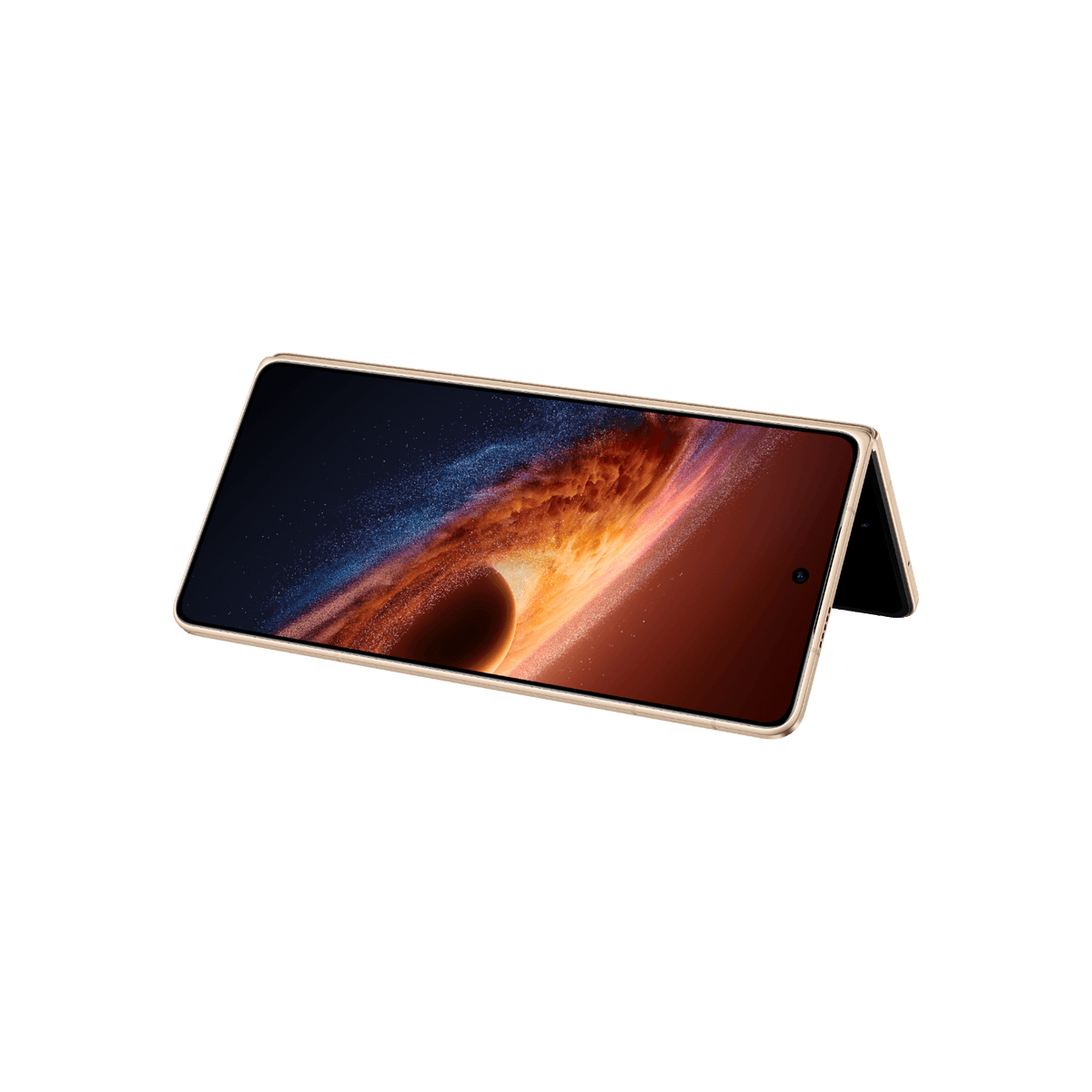 HONOR Magic V6 Złoty Rozłożony w pół