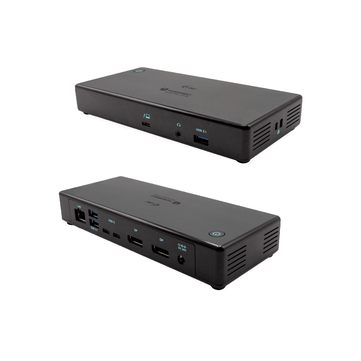 Stacja dokująca i-tec Thunderbolt 3 / USB-C Dual DisplayPort 4K Docking Station + Power Delivery 85W.