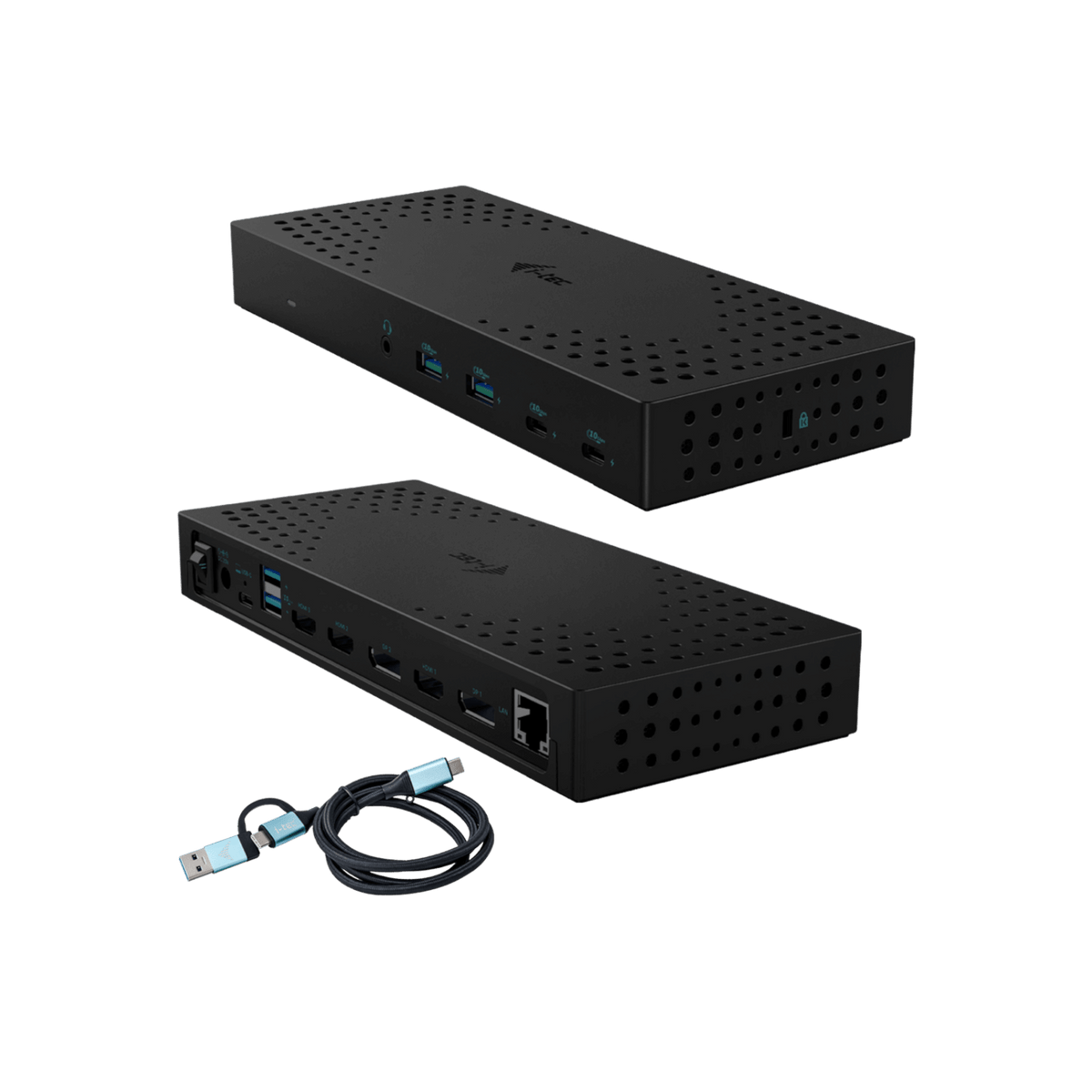 Stacja dokująca i-tec USB 3.0 / USB-C / Thunderbolt, 3x 4K Docking Station Gen 2 + Power Delivery 100W.