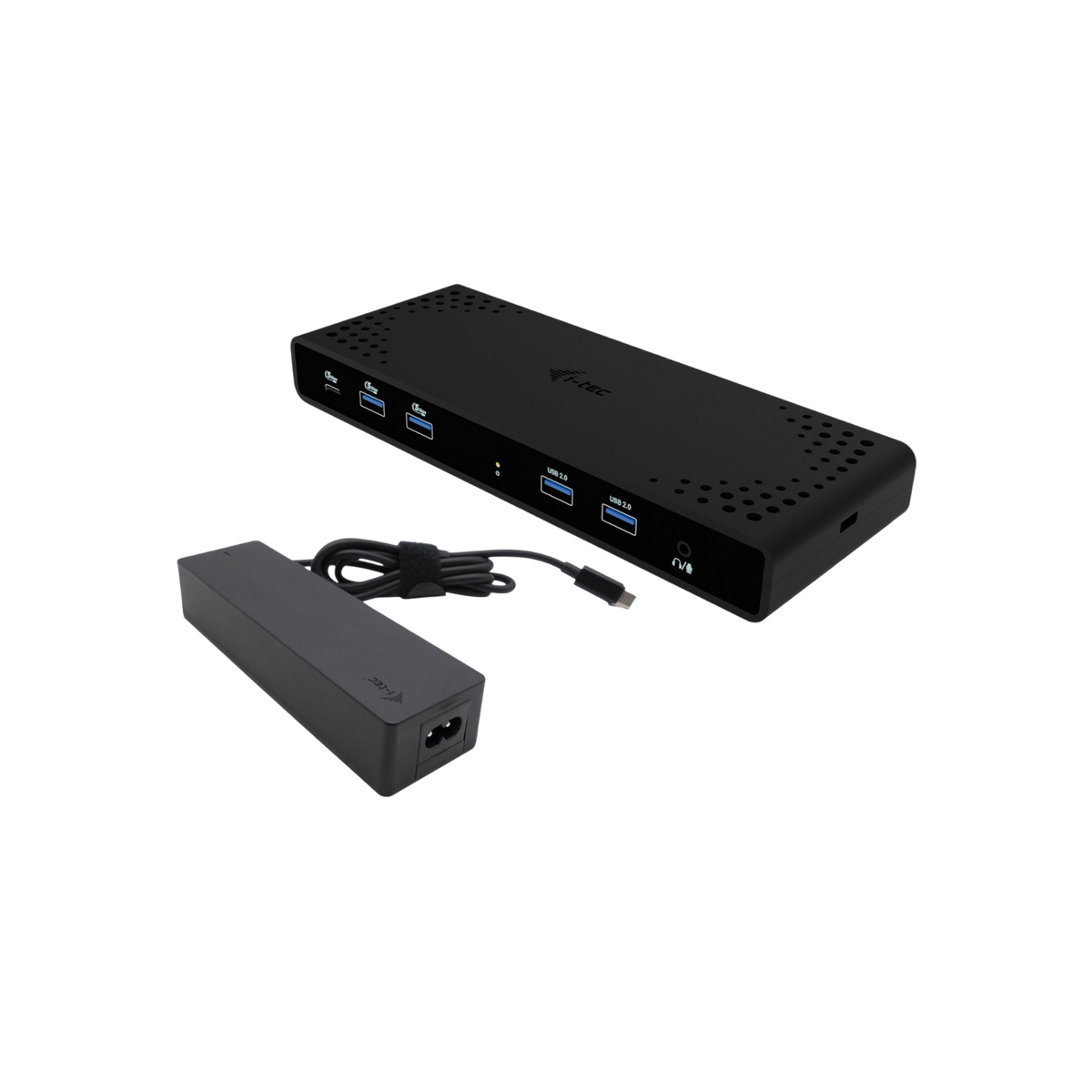 Stacja dokująca i-tec Universal Dual 4K Display Docking Station + Power Delivery 85W + Zasilacz Universal USB-C Charger 100 W.