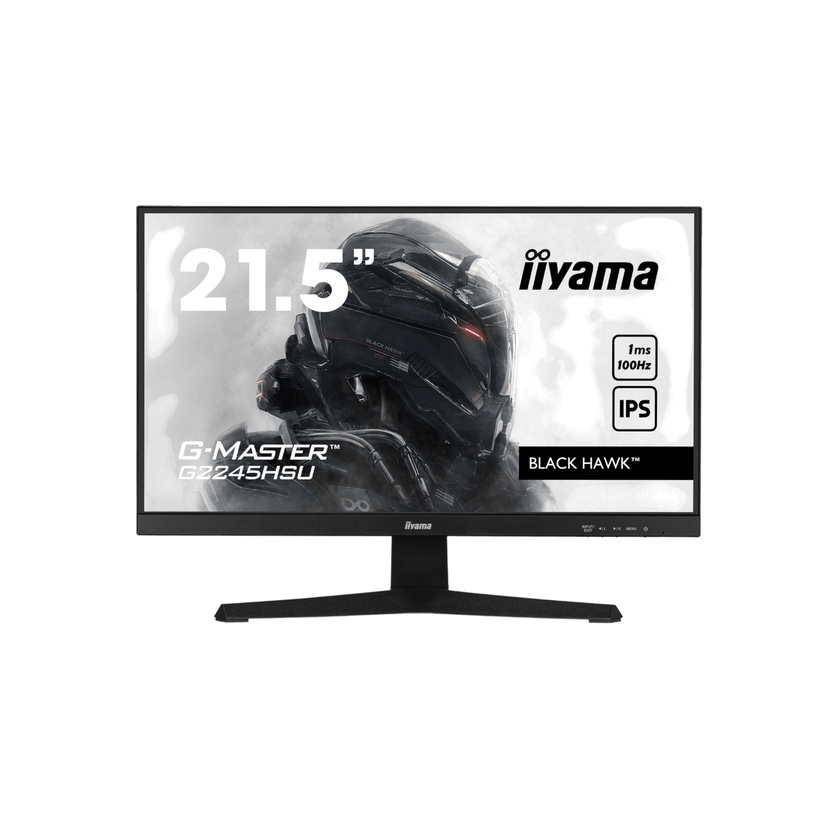 Monitor iiyama G-Master Black Hawk G2245HSU-B2 21,5" IPS Full HD.