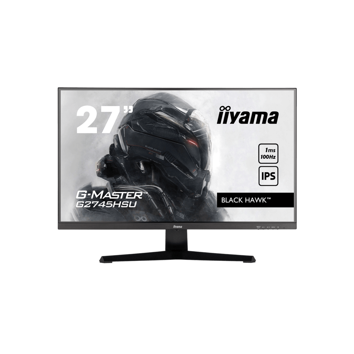 Monitor iiyama G-Master Black Hawk G2745HSU-B2 27" IPS Full HD.