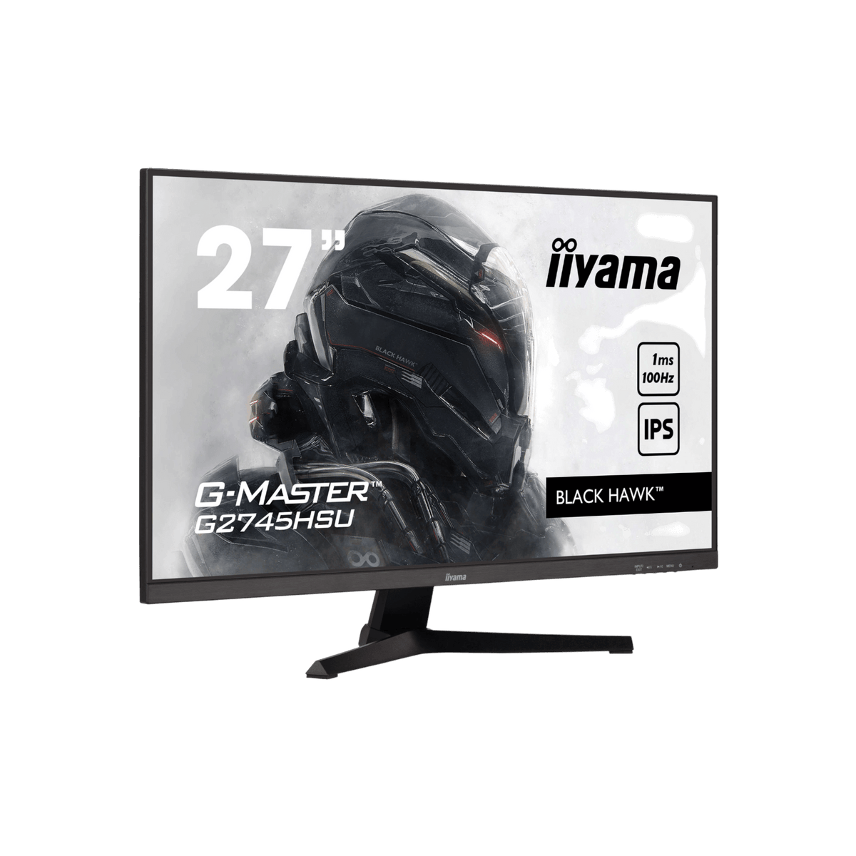 Monitor iiyama G-Master Black Hawk G2745HSU-B2 27" IPS Full HD.