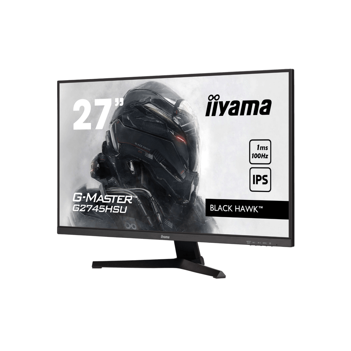 Monitor iiyama G-Master Black Hawk G2745HSU-B2 27" IPS Full HD.