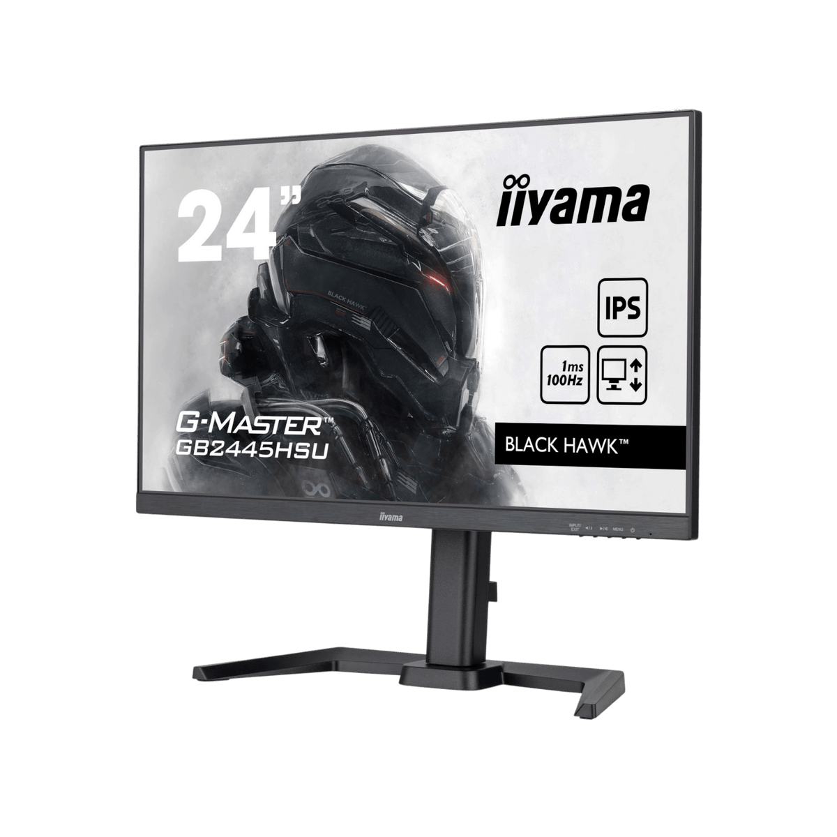 Monitor iiyama G-Master Black Hawk GB2445HSU-B2 24" IPS Full HD.