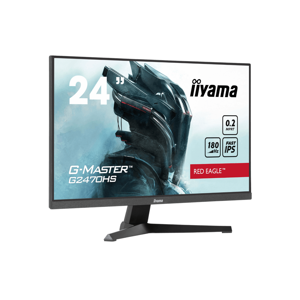 Monitor iiyama G-Master Red Eagle G2470HS-B1 24" IPS Full HD.