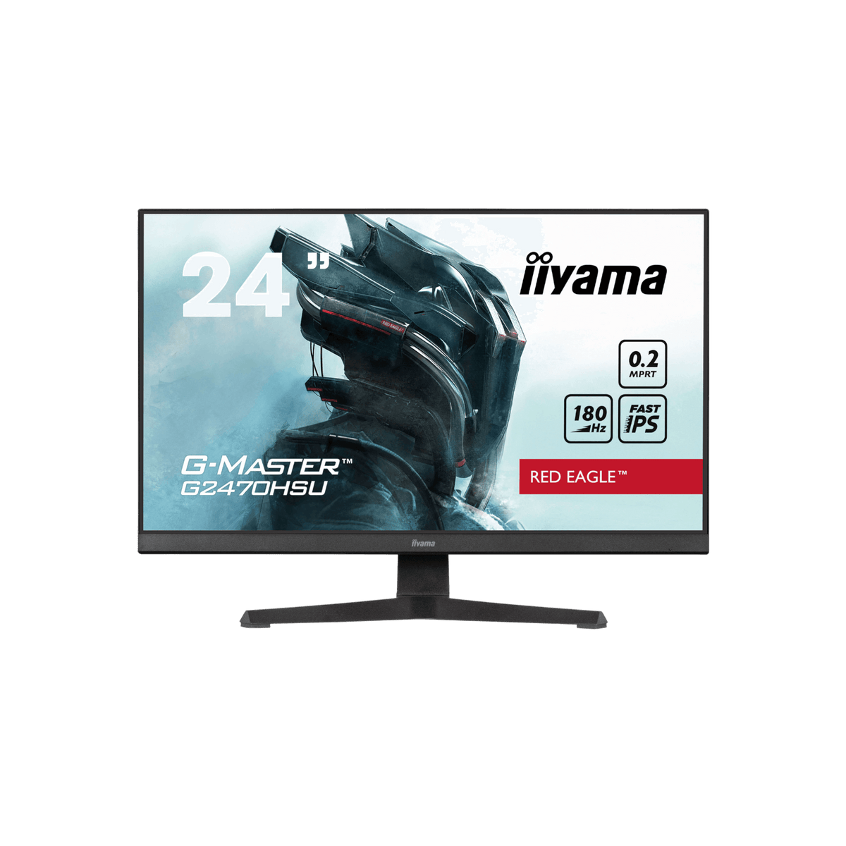 Monitor iiyama G-Master Red Eagle G2470HSU-B6 24" IPS Full HD.