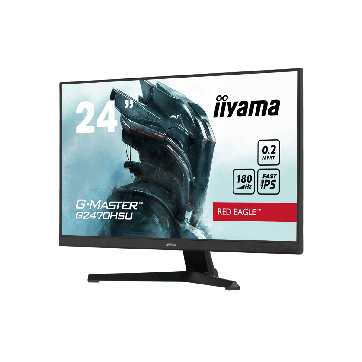 Monitor iiyama G-Master Red Eagle G2470HSU-B6 24" IPS Full HD.