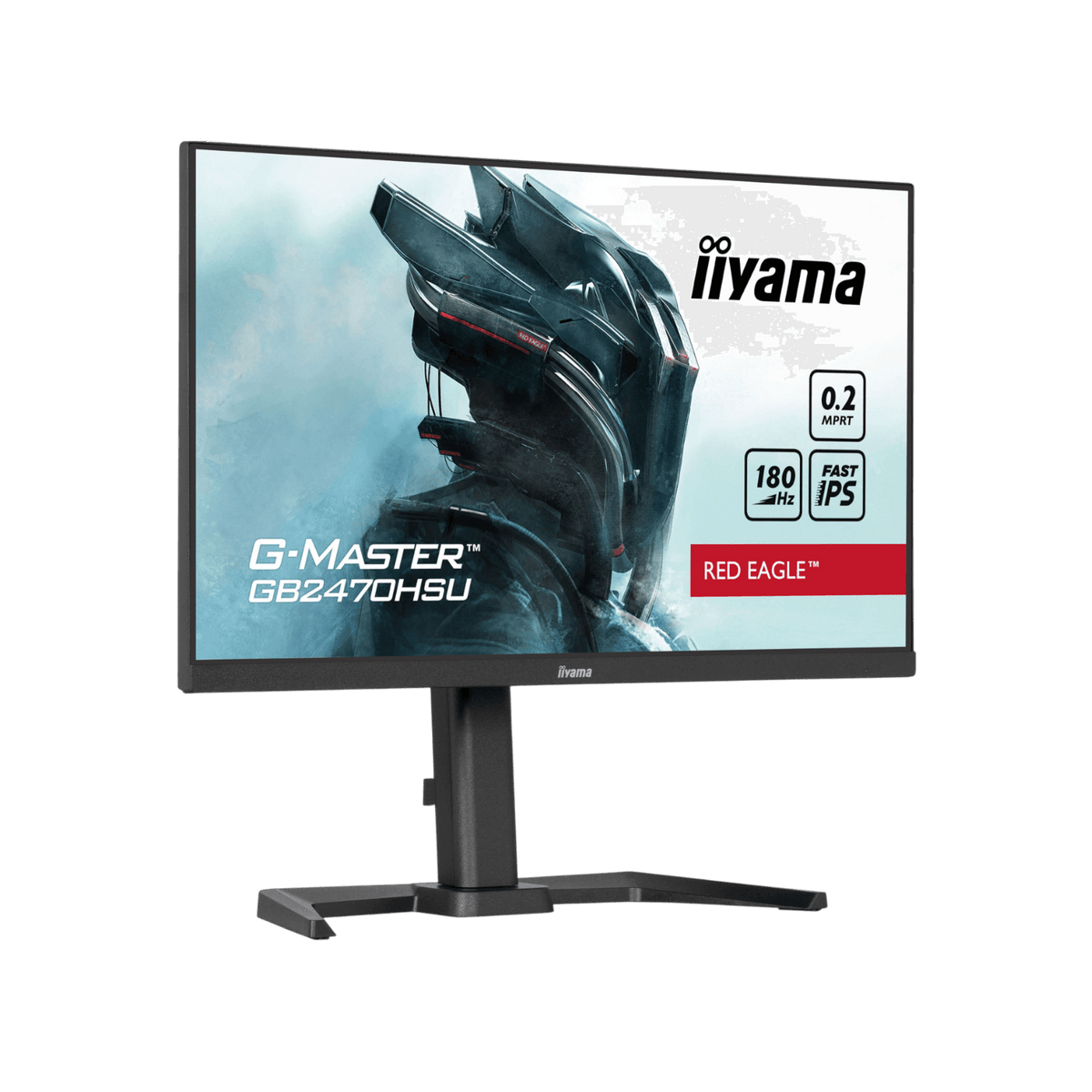 Monitor iiyama G-Master Red Eagle GB2470HSU-B6 24" IPS Full HD.