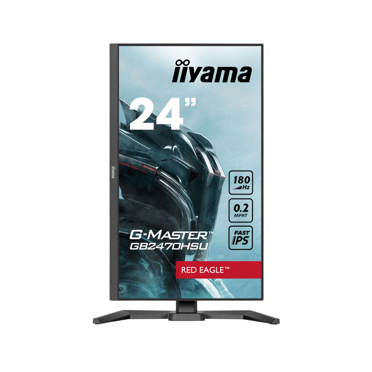 Monitor iiyama G-Master Red Eagle GB2470HSU-B6 24" IPS Full HD.