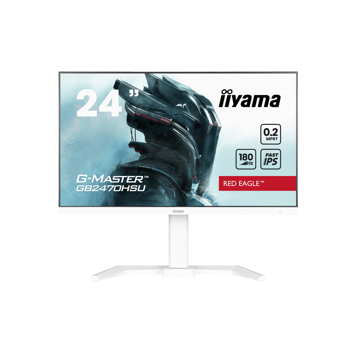 Monitor iiyama G-Master Red Eagle GB2470HSU-W6 24" IPS Full HD.