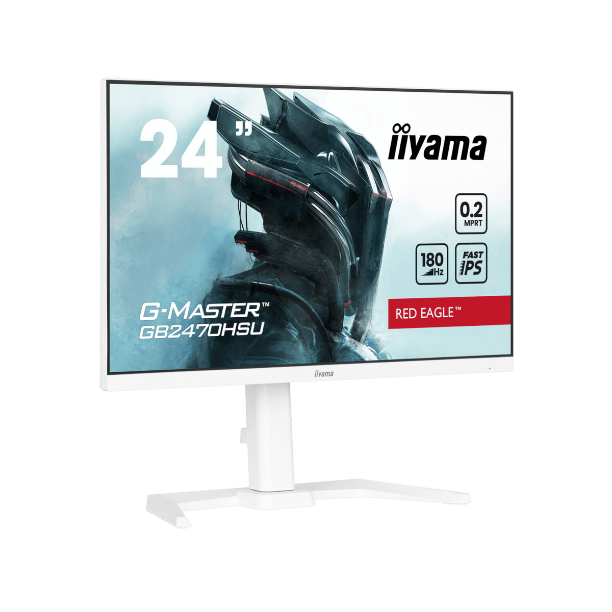 Monitor iiyama G-Master Red Eagle GB2470HSU-W6 24" IPS Full HD.