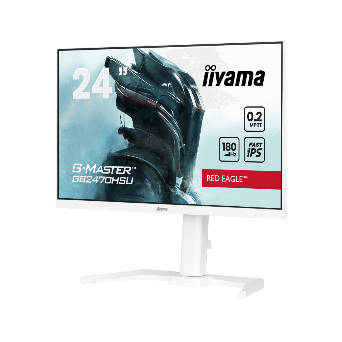 Monitor iiyama G-Master Red Eagle GB2470HSU-W6 24" IPS Full HD.