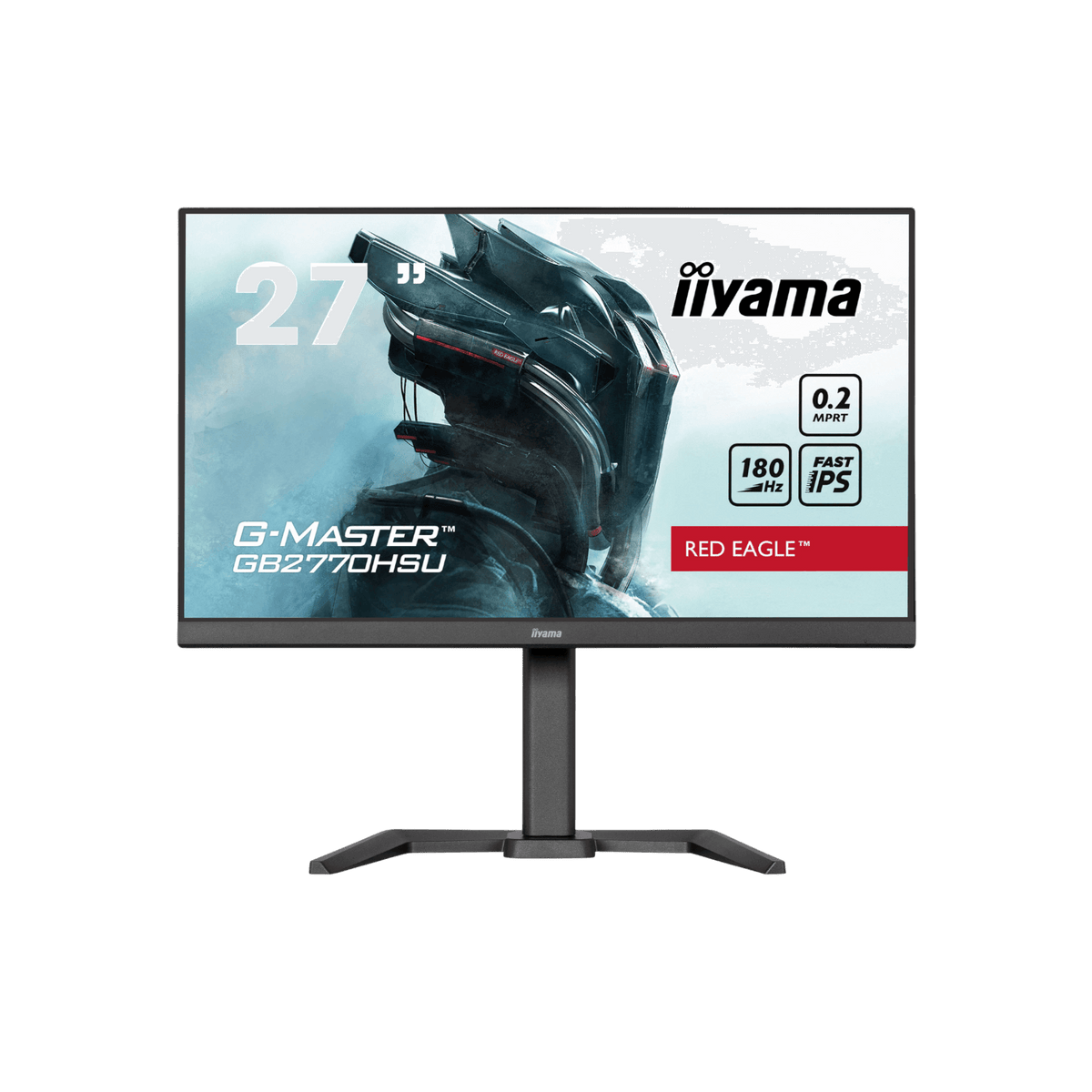 Monitor iiyama G-Master Red Eagle GB2770HSU-B6 27" IPS Full HD.