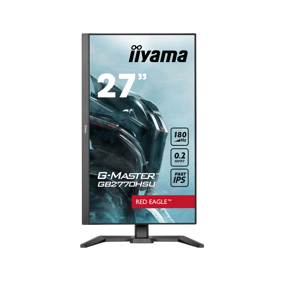 Monitor iiyama G-Master Red Eagle GB2770HSU-B6 27" IPS Full HD.