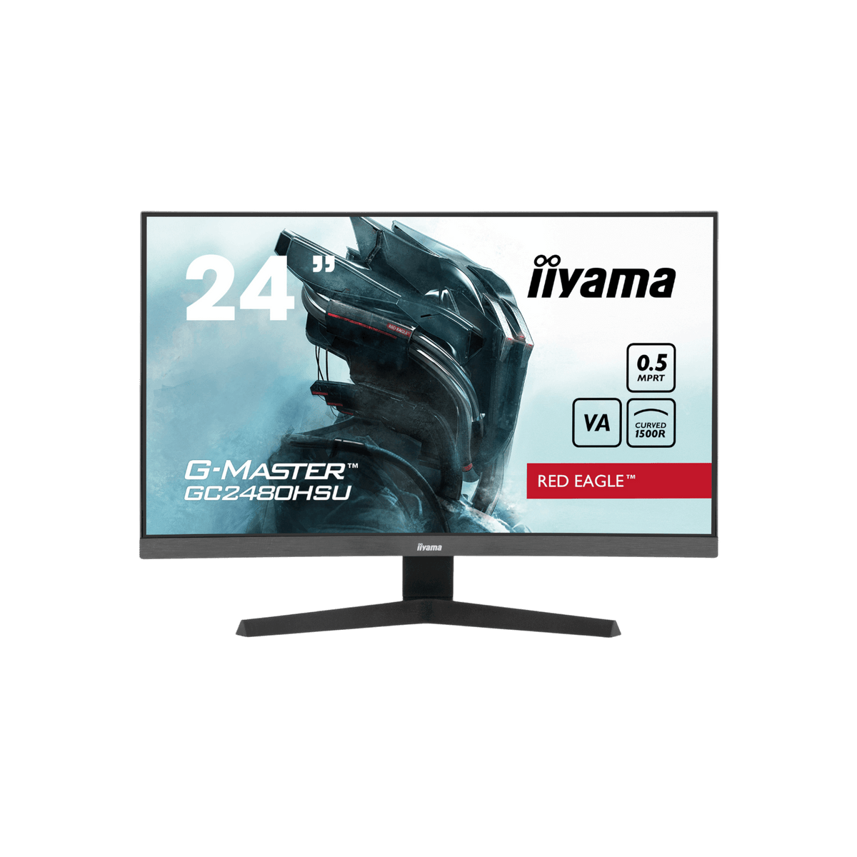 Monitor iiyama G-Master Red Eagle GC2480HSU-B1 24" VA Full HD.