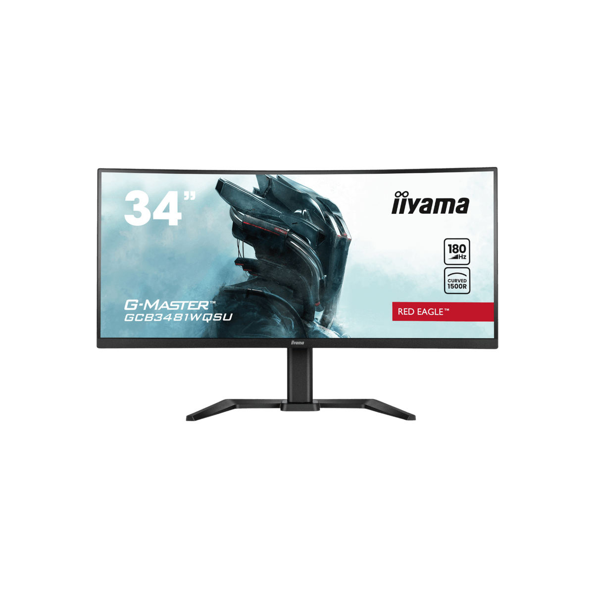 Monitor iiyama G-Master Red Eagle GCB3481WQSU-B1 34" VA UWQHD.