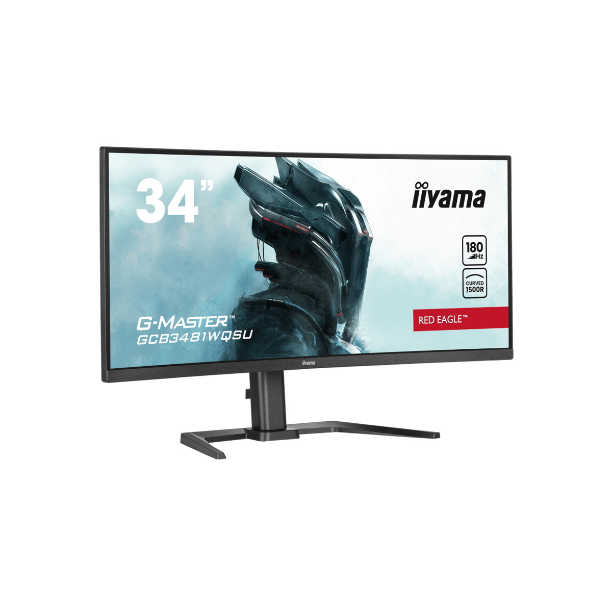 Monitor iiyama G-Master Red Eagle GCB3481WQSU-B1 34" VA UWQHD.