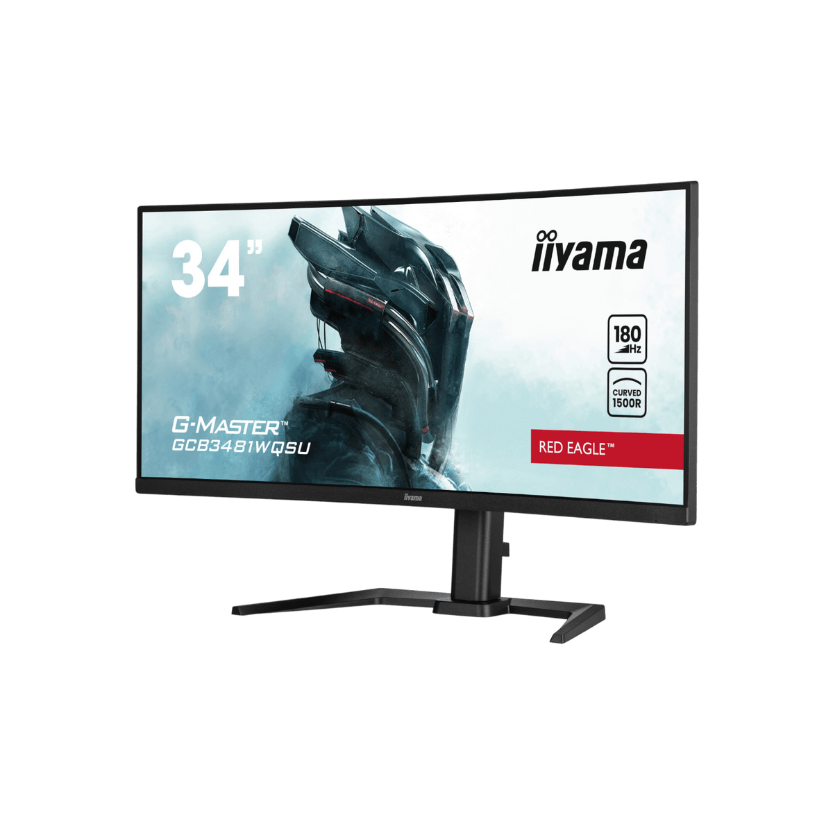 Monitor iiyama G-Master Red Eagle GCB3481WQSU-B1 34" VA UWQHD.