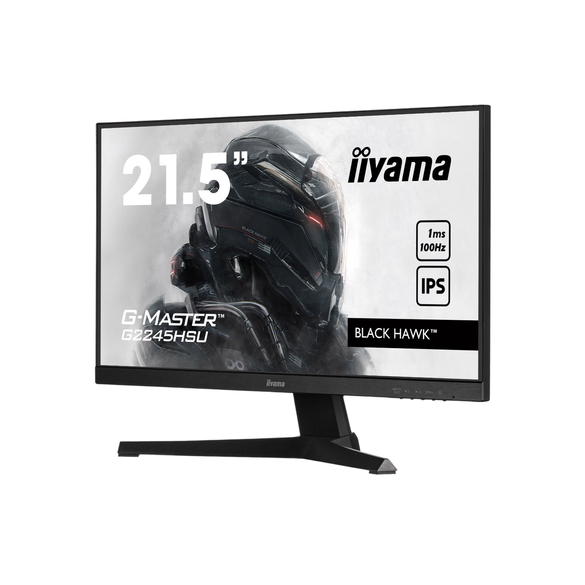 Monitor iiyama G-Master Black Hawk G2245HSU-B1 21,5" IPS Full HD.