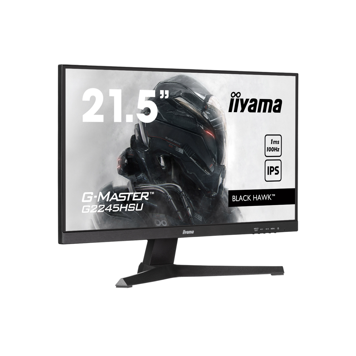 Monitor iiyama G-Master Black Hawk G2245HSU-B1 21,5" IPS Full HD.