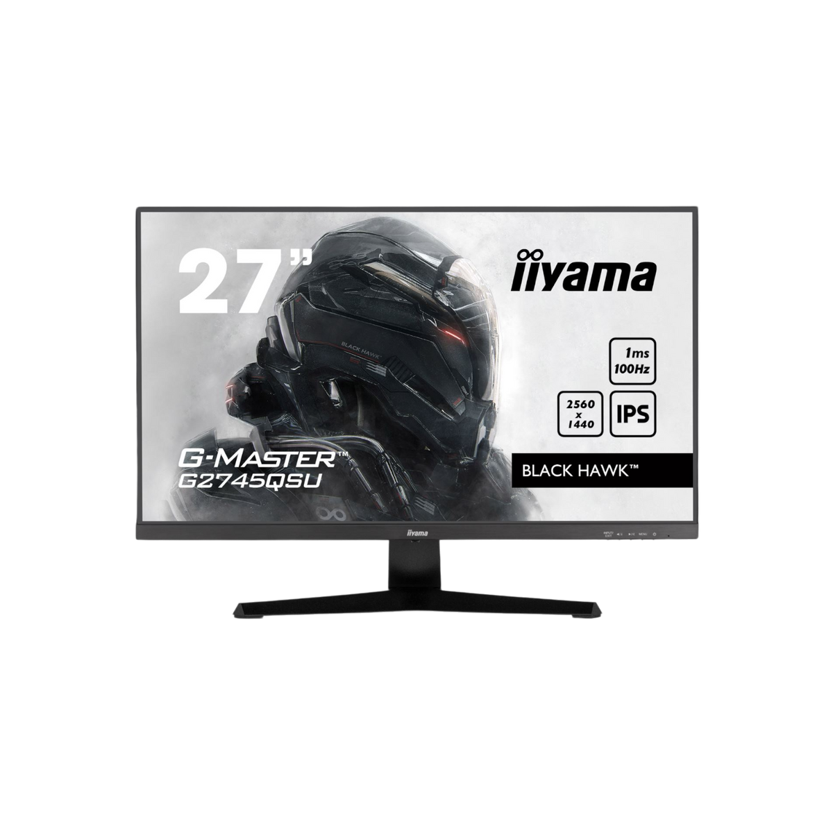 Monitor iiyama G-Master Black Hawk G2745QSU-B1 27" IPS WQHD.