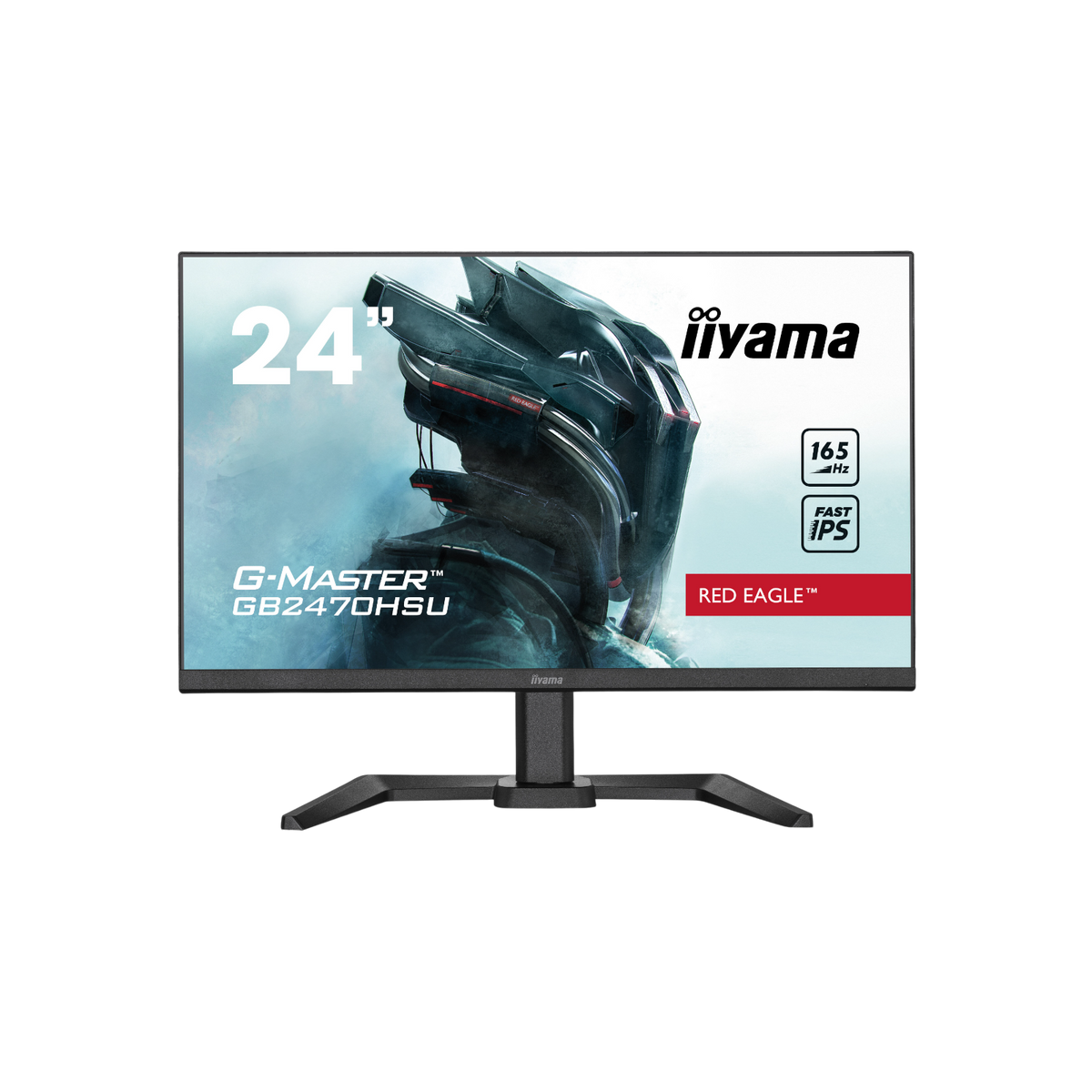 Monitor iiyama G-Master Red Eagle GB2470HSU-B5 24" IPS Full HD.