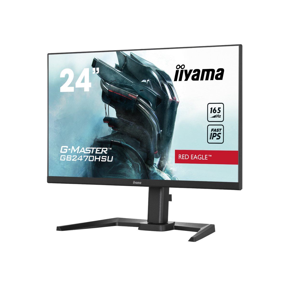 Monitor iiyama G-Master Red Eagle GB2470HSU-B5 24" IPS Full HD.