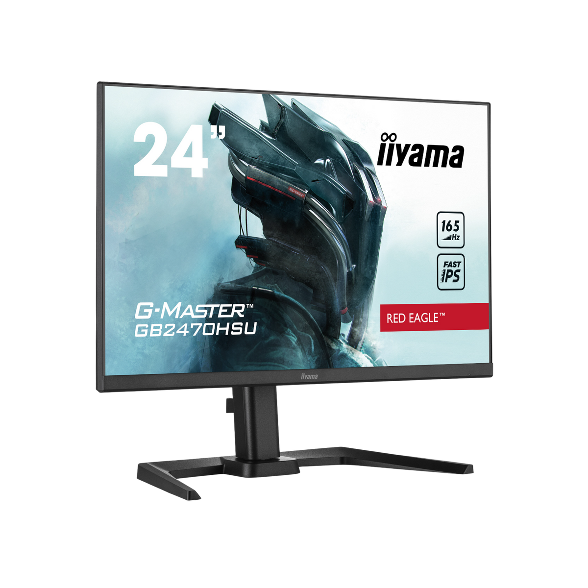 Monitor iiyama G-Master Red Eagle GB2470HSU-B5 24" IPS Full HD.