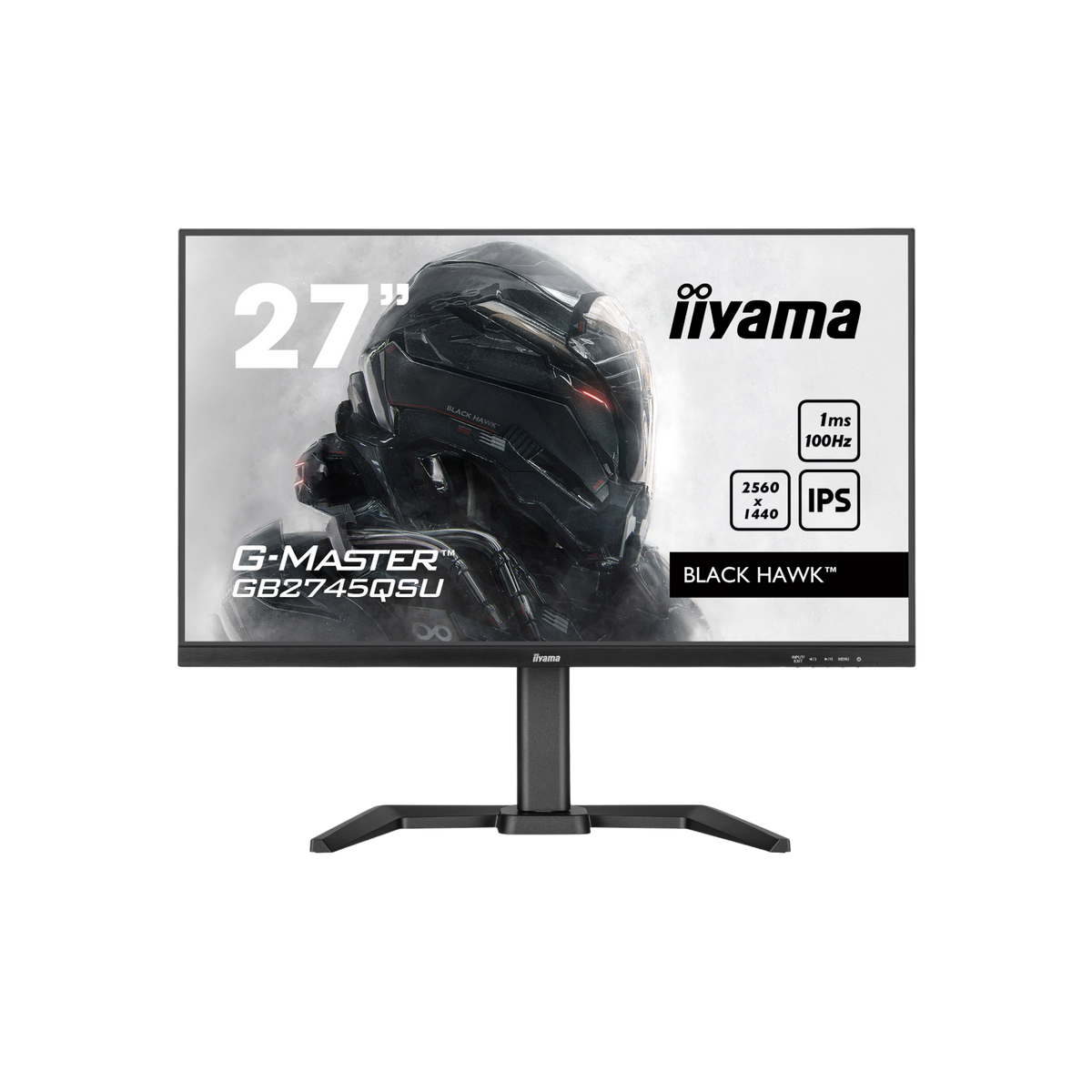 Monitor iiyama G-Master Black Hawk GB2745QSU-B1 27" IPS WQHD.