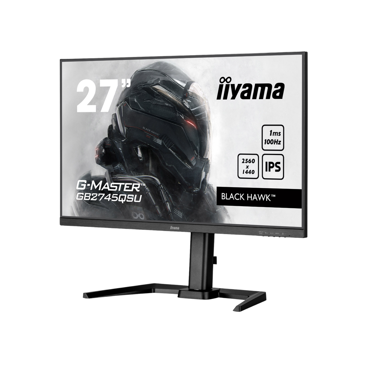 Monitor iiyama G-Master Black Hawk GB2745QSU-B1 27" IPS WQHD.