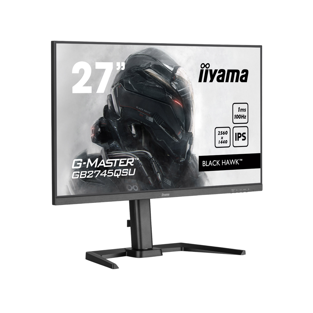 Monitor iiyama G-Master Black Hawk GB2745QSU-B1 27" IPS WQHD.