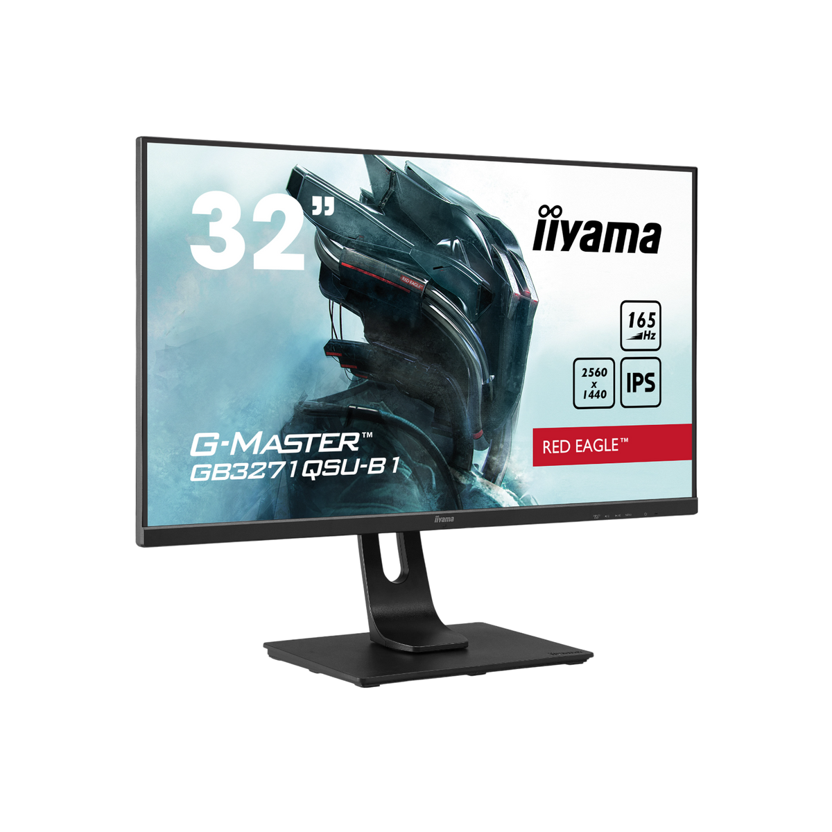 Monitor iiyama G-Master Red Eagle GB3271QSU-B1 31,5" IPS WQHD.